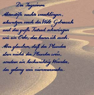 Eichendorff "Isegrimm"