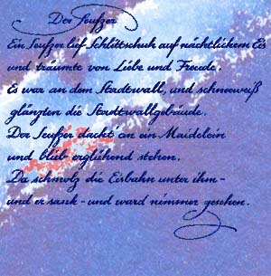 Morgenstern "Der Seufzer"