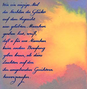 Camus "Strahlen des Glückes"