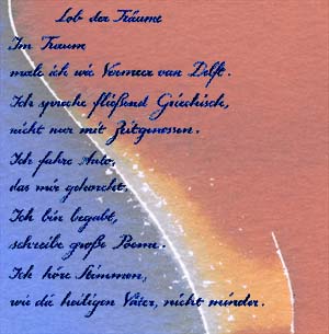 Szymborska "Lob der Träume"