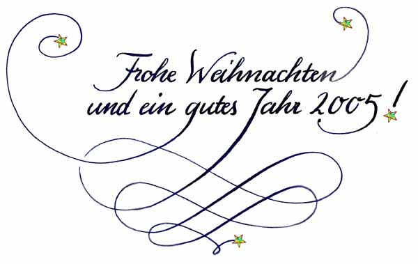 Frohe Weihnachten! (Merry Xmas)